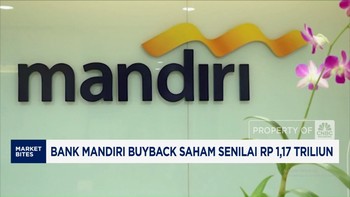 Video: Bank Mandiri Buyback Saham Senilai Rp 1,17 Triliun