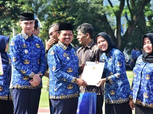 Pesan Bupati Dony ke PPPK Paruh Waktu Sumedang