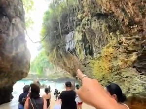 Terkuak Teka-teki Tetesan Air Bau Busuk di Tebing Pantai Suluban Bali