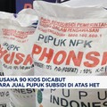 Video: Izin 90 Kios Dicabut karena Jual Pupuk Subsidi di Atas HET