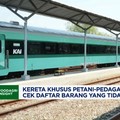 Video: Kereta Petani & Pedagang Rute Merak-Rangkasbitung Resmi Operasi