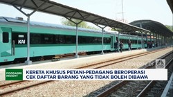 Video: Kereta Petani & Pedagang Rute Merak-Rangkasbitung Resmi Operasi