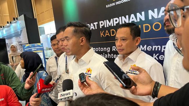 Anindya Kumpulin Bos-Bos Pengusaha Ketemu Menteri di Rapat Besar Kadin