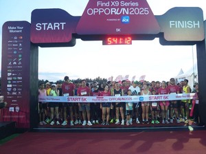 OPPO Run 2025 Sukses Digelar, Diikuti 7.000 Pelari dari 20 Negara