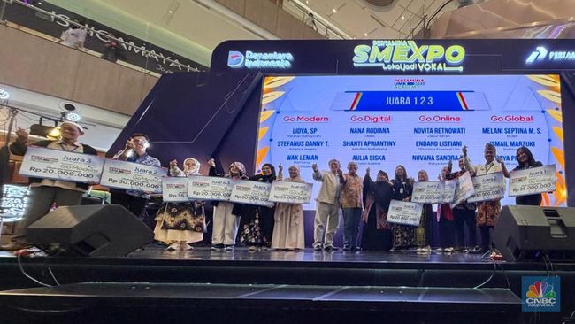 Pertamina Hibahkan Alat Produksi Rp900 Juta ke 24 Champion UMK Academy