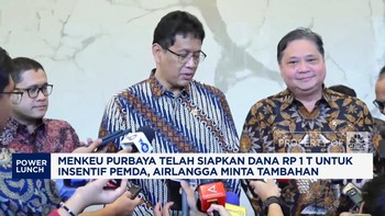 Video: Purbaya Siapkan Rp 1 T Insentif Pemda, Airlangga Minta Tambah