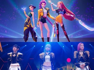 Most Popular: Transformasi BABYMONSTER Jadi KPop Demon Hunters di MAMA 2025