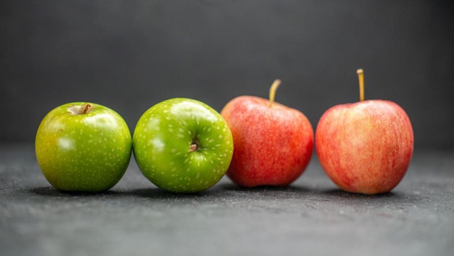 Apel merah dan hijau. (Dok. Freepik)