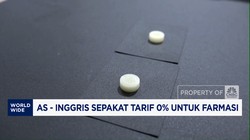 Video: AS-Inggris Sepakati Tarif 0% untuk Farmasi