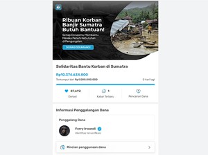 Ferry Irwandi Galang Dana Korban Banjir Sumatra, Rp 10 M dalam 24 Jam