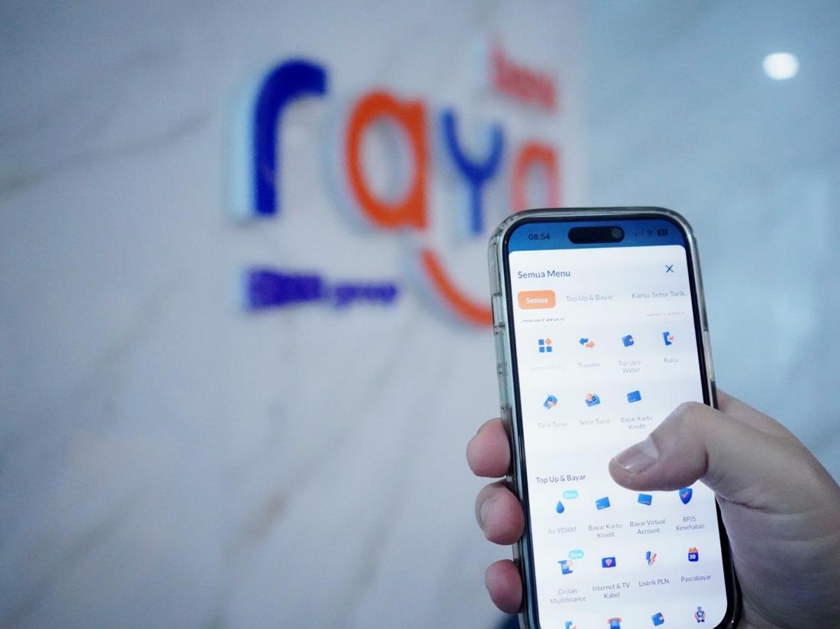 Bank Raya Tambah Fitur Pembayaran PDAM dan Cicilan Multifinance di Aplikasi Raya