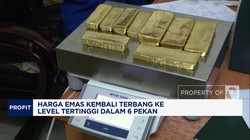 Video: Harga Emas Kembali Terbang ke Level Tertinggi Dalam 6 Pekan