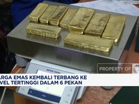 Video: Harga Emas Kembali Terbang ke Level Tertinggi Dalam 6 Pekan