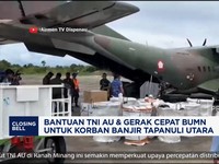 Bantuan Udara TNI AU & Gerak Cepat BUMN Untuk Korban Banjir Tapanuli