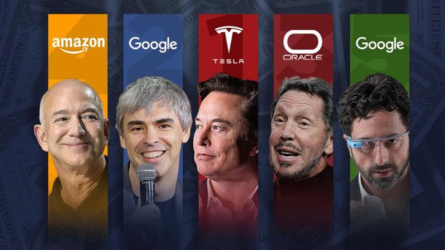 Orang Kaya Makin Kaya di 2025, 10 Manusia Ini Panen Cuan Rp 8.000 T