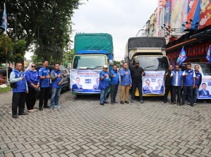 Demokrat Riau Kirim Bantuan 20.000 Paket Sembako ke Sumbar, Sumut & Aceh