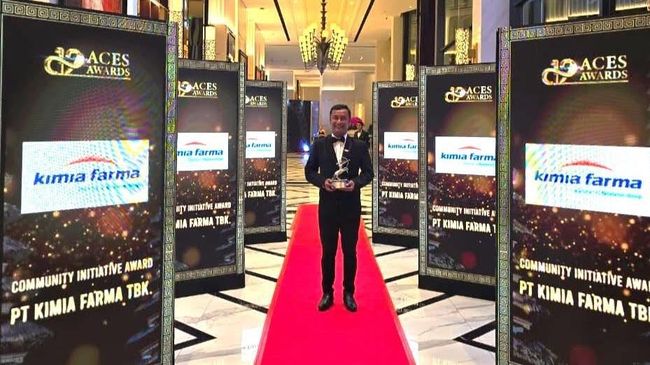 Buktikan Komitmen Keberlanjutan, Kimia Farma Raih ACES Awards 2025
