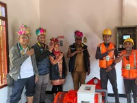 Top! Pelindo Sukses Hadirkan Listrik 24 Jam di Kampung Ausem-Papua