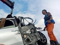 9 Kendaraan Tabrakan Beruntun di Tol Cipularang, 1 Orang Tewas