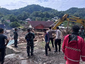 Update Korban Banjir di Sibolga: 47 Orang Meninggal-9 Hilang