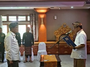 Jaya Negara Kukuhkan Kepala Bapenda sebagai Pj Sekda Denpasar