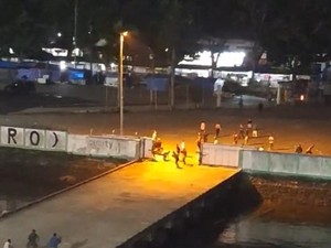 Buruh-Mahasiswa Bentrok di Pelabuhan Manokwari, 3 Polisi-TNI Terluka