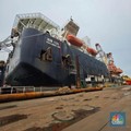 Kapal Offshore Raksasa CBRE Tiba di Singapura, Begini Penampakannya