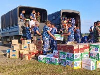 Percepat Distribusi, BUMN Tunjukan Komitmen Bantu Korban Bencana