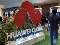 Huawei Cloud Indonesia Summit 2025, di Jakarta, Selasa (2/12/2025). (CNBC Indonesia/Novina Putri Bestari)