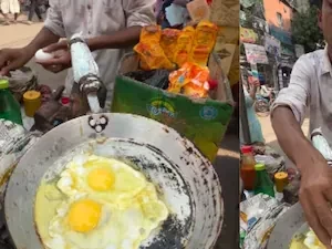 Jajanan Unik di India Nih! Ada Telur Campur Bola-Bola Susu Goreng