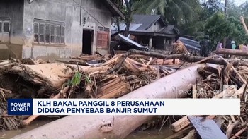 Video: KLH Bakal Panggil 8 Perusahaan Diduga Penyebab Banjir Sumut