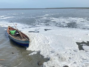 Viral Fenomena Laut di Suramadu Berbusa, Ternyata dari Sini