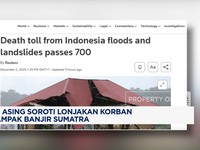 Video: Ratusan Korban Jiwa Banjir Sumatra Dapat Sorotan Media Asing