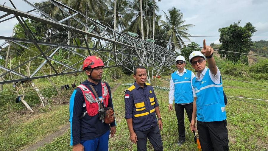 Menteri ESDM Tinjau Perbaikan Kelistrikan Aceh oleh PLN