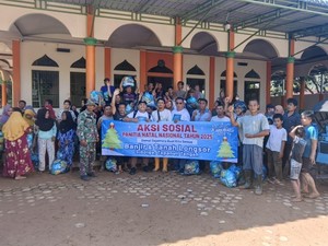 Panitia Natal Nasional 2025 Salurkan Ribuan Paket Bantuan ke Tapteng-Sibolga