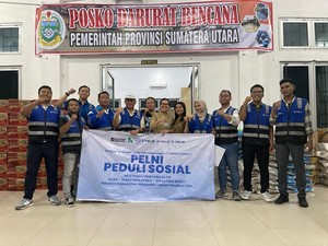 PELNI Salurkan Bantuan Darurat untuk Korban Banjir Bandang Sumut