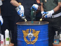 Bea Cukai Musnahkan Rokok-Miras Ilegal yang Rugikan Negara Rp26 M