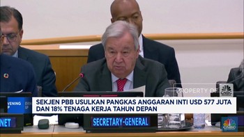 Video: Sekjen PBB Usulkan Pangkas Anggaran Inti