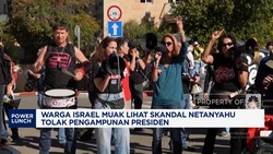 Video: Warga Israel Muak Lihat Skandal Netanyahu, Tolak Pengampunan