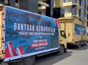 Polda Babel Kirim Bantuan Logistik untuk Korban Bencana di Sumatra Barat