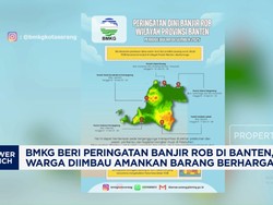 Video: BMKG Beri Peringatan Banjir Rob di Banten, Warga Diimbau Siaga