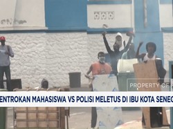 Video: Bentrokan Mahasiswa Vs Polisi Meletus di Ibu Kota Senegal