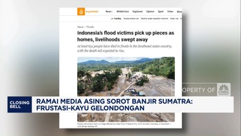 Ramai Media Asing Sorot Banjir Sumatra: Frustasi-Kayu Gelondongan