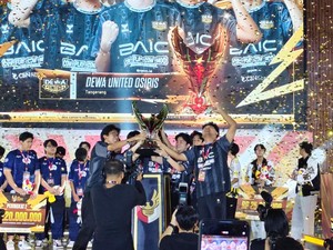 Dewa United Juara Liga 1 Esports Nasional 2025