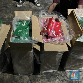 Nih! Penampakan Rokok Ilegal Senilai Rp10 M Tangkapan Bea Cukai