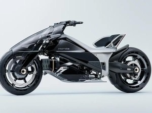 Sangar! Begini Konsep Motor Listrik Masa Depan Honda