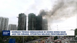 Video: Kebakaran Hong Kong Tewaskan 159 Orang