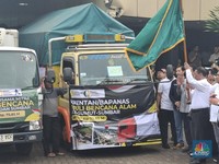 Amran Lepas 207 Truk ke Korban Banjir-Longsor Sumatra, Ini Isinya