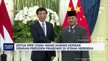 Video: Ketua MPR China Wang Huning & Prabowo 'Kopdar' di Jakarta