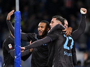 Napoli Vs Cagliari: Partenopei Menang Adu Penalti, ke 8 Besar Coppa Italia